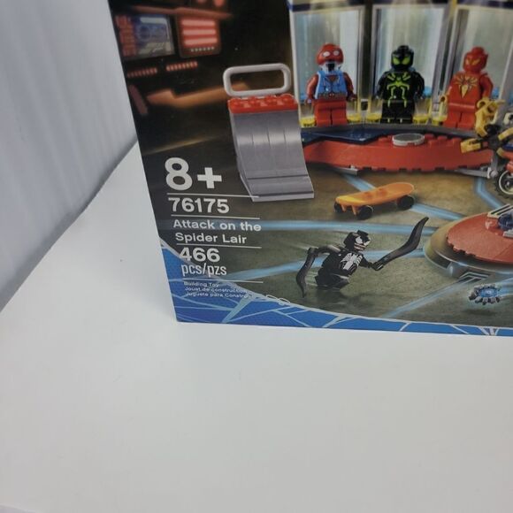 New! LEGO Marvel Spider-Man Attack on the Spider Lair 76175. - Picture 2 of 7